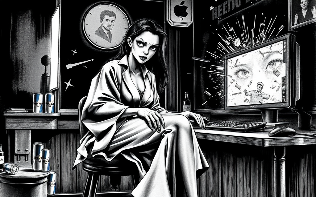 noir-ink illustration