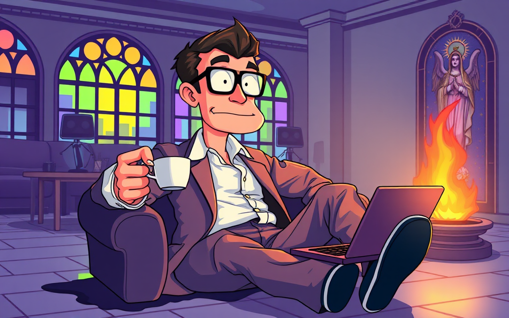 flat-cartoon illustration