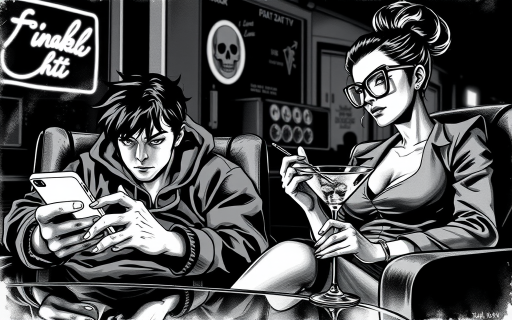 noir-ink illustration