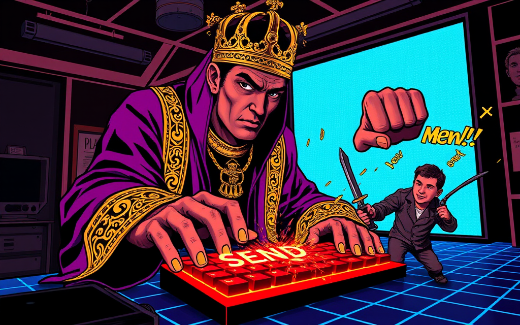 comic-panel illustration