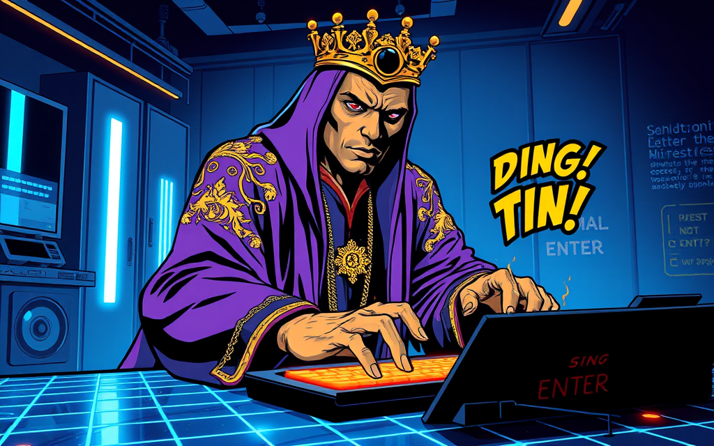 comic-panel illustration