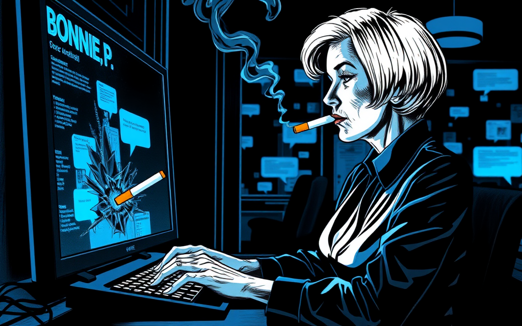 noir-ink illustration