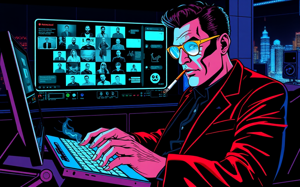 comic-panel illustration