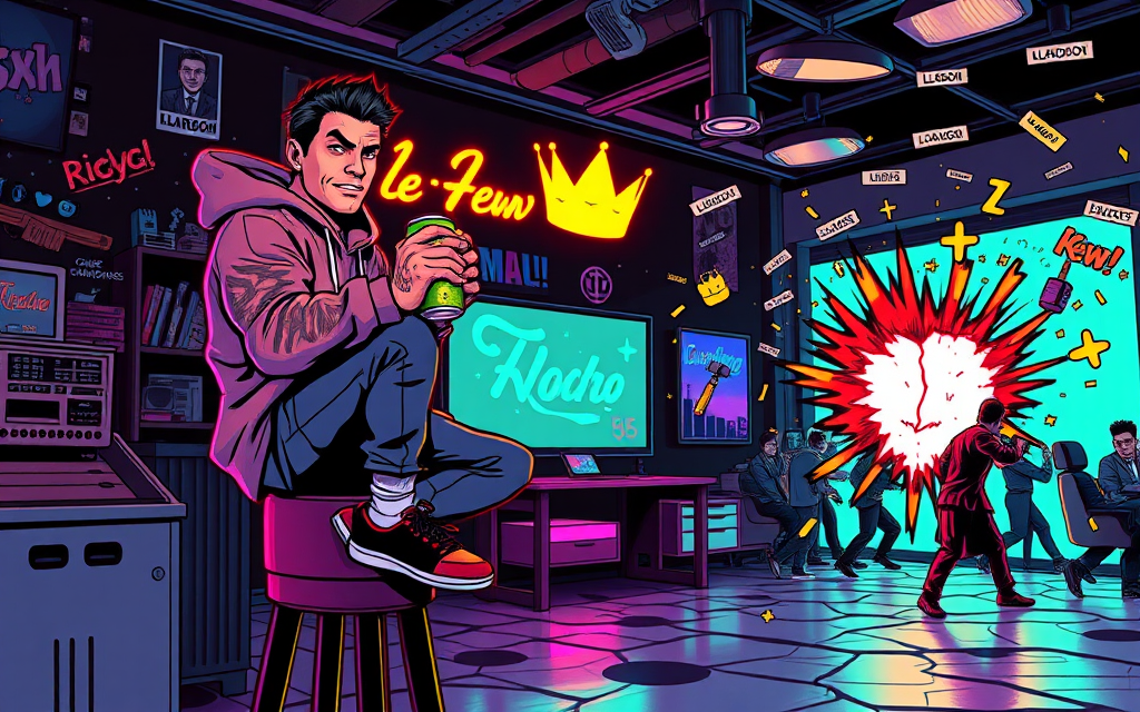 comic-panel illustration