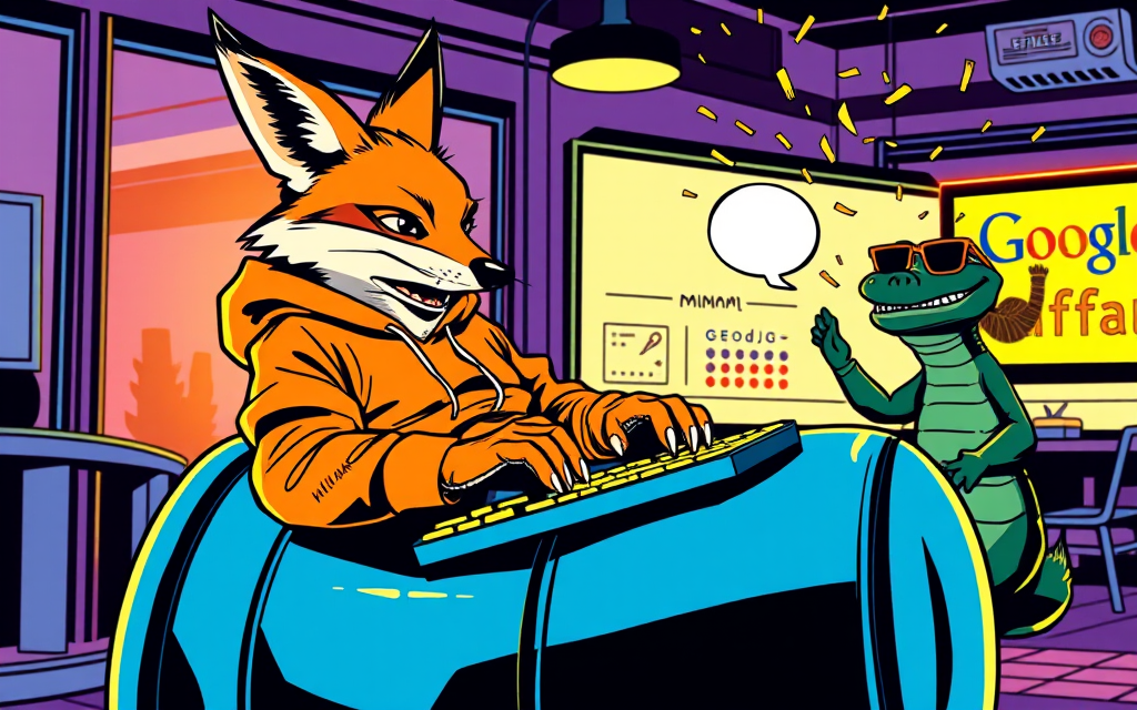 comic-panel illustration