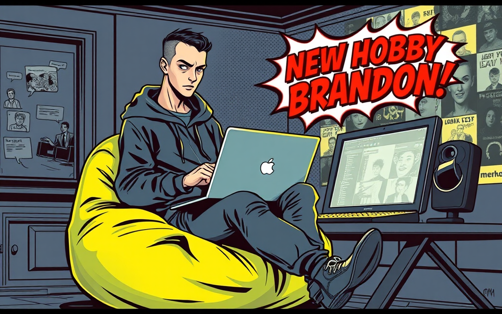 comic-panel illustration
