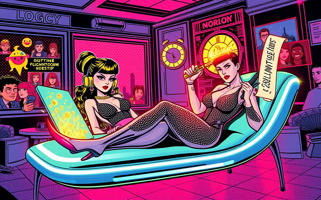comic-panel illustration