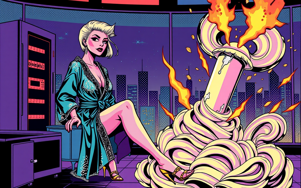 comic-panel illustration