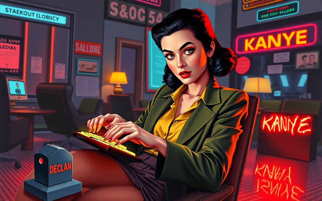 retro-pulp illustration