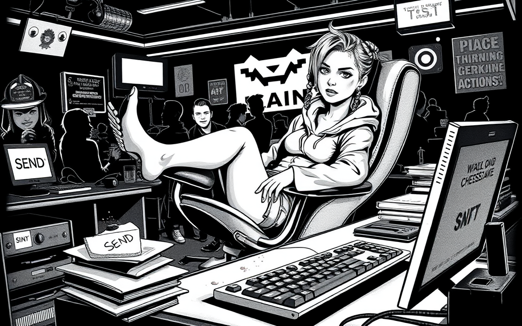 noir-ink illustration