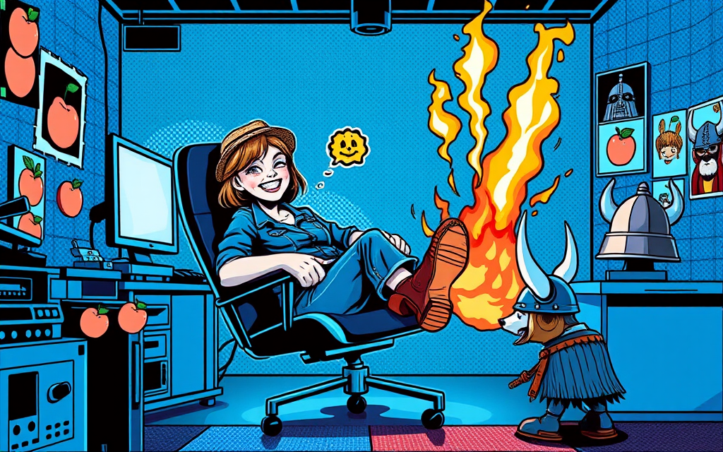 comic-panel illustration