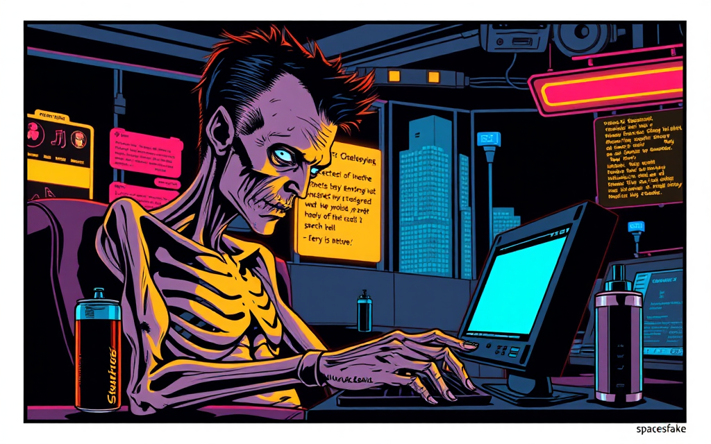 comic-panel illustration
