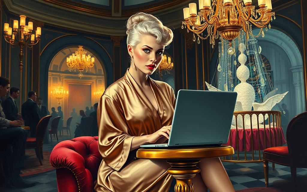 retro-pulp illustration