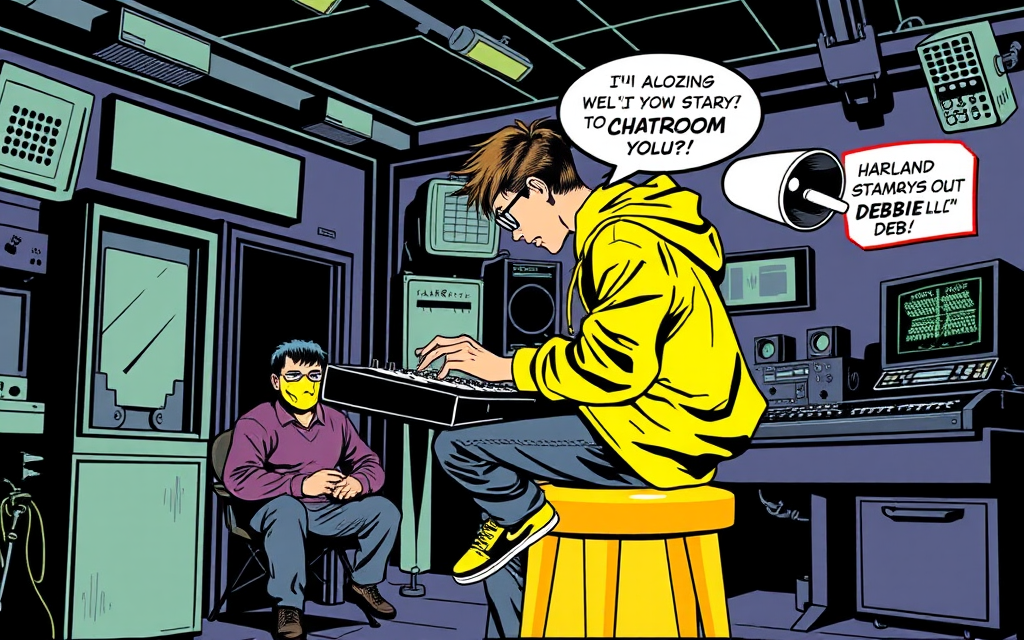 comic-panel illustration