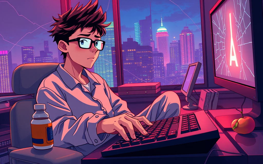 anime-keyvisual illustration