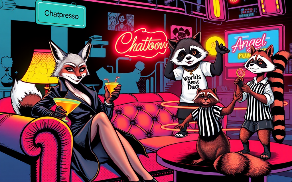 comic-panel illustration