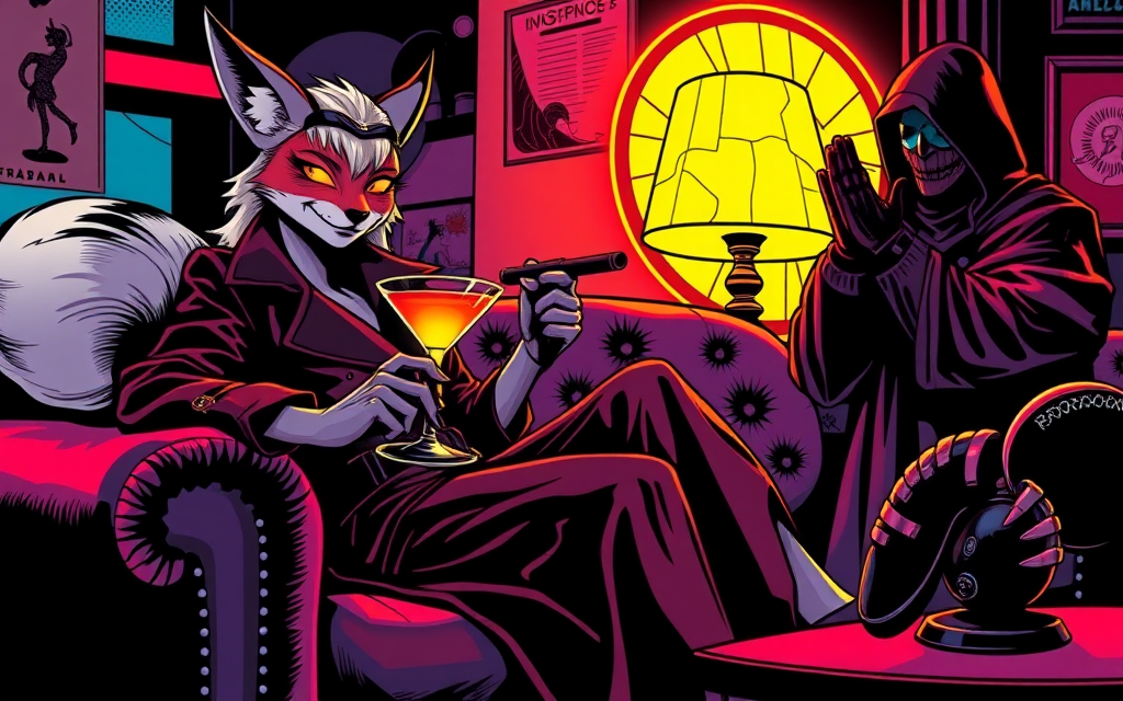 comic-panel illustration