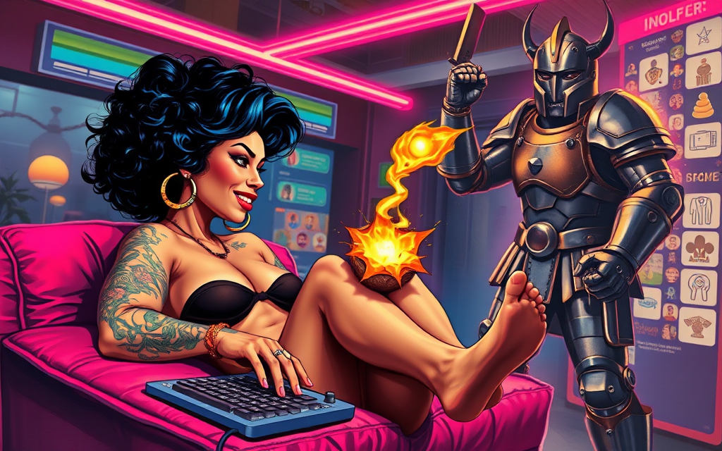 retro-pulp illustration