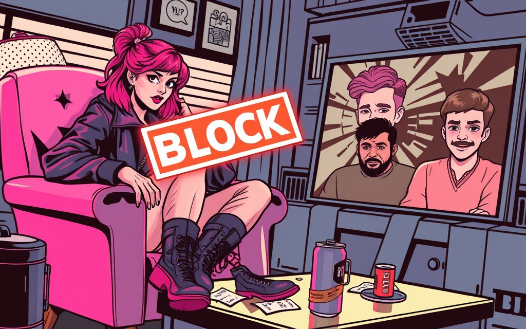 comic-panel illustration