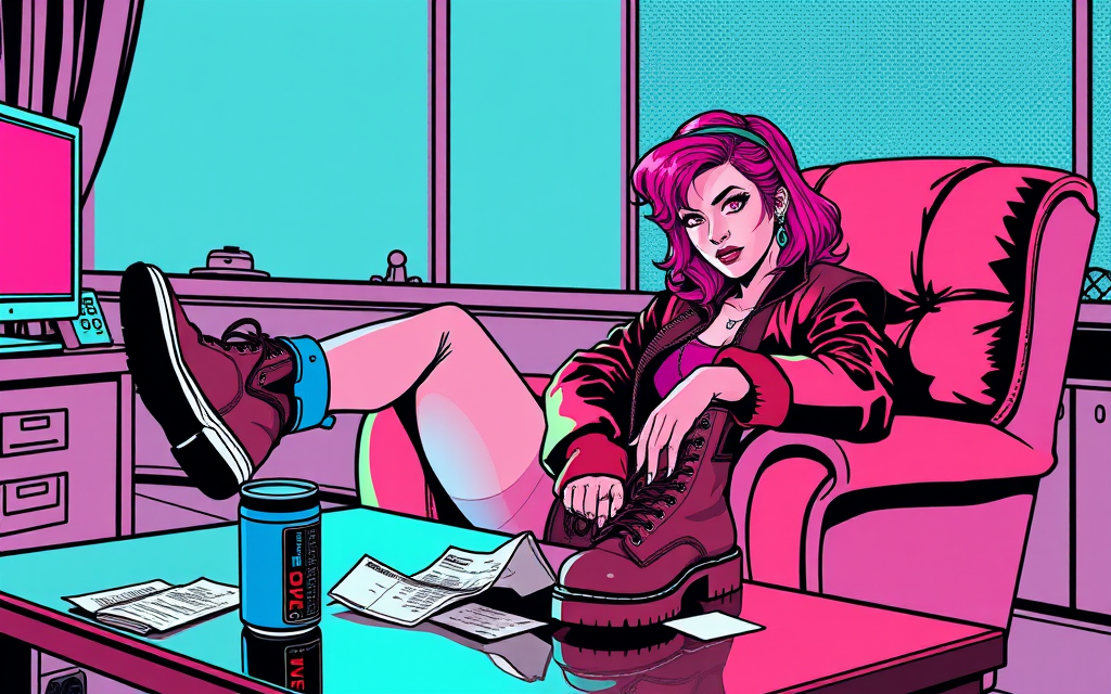 comic-panel illustration