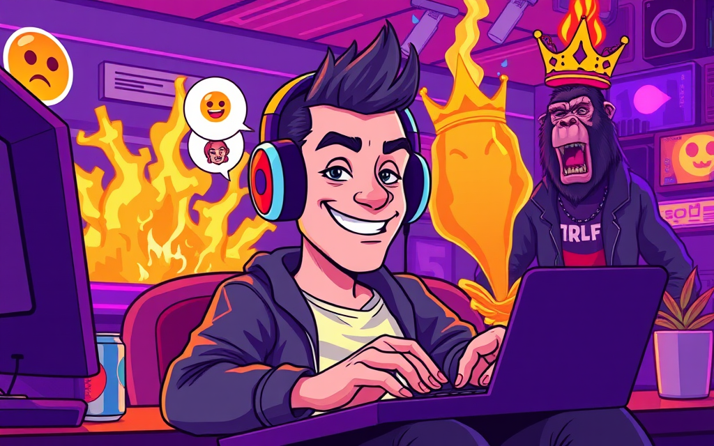 flat-cartoon illustration