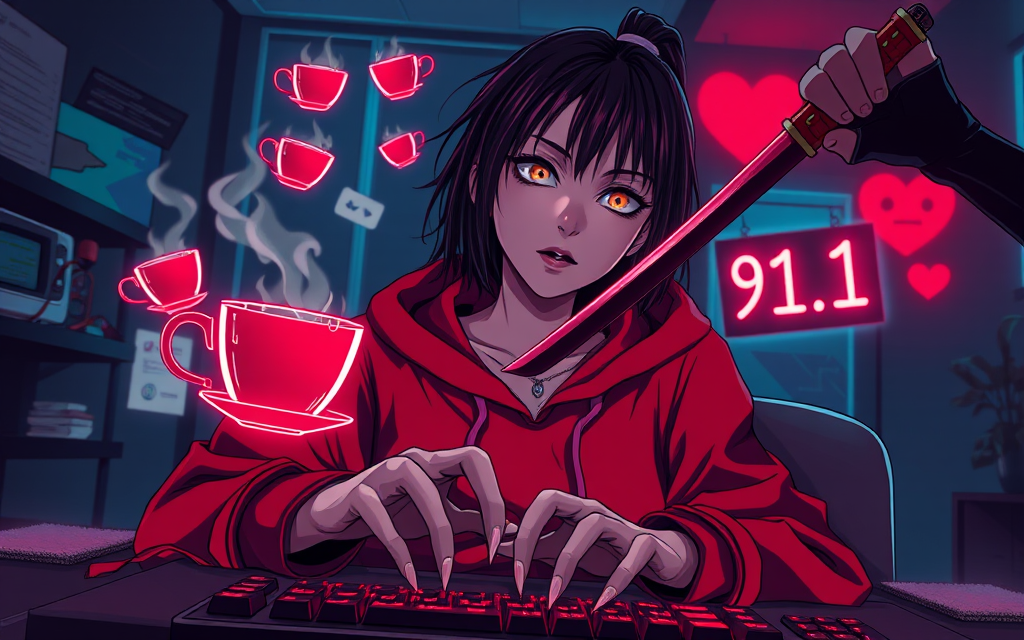 anime-keyvisual illustration