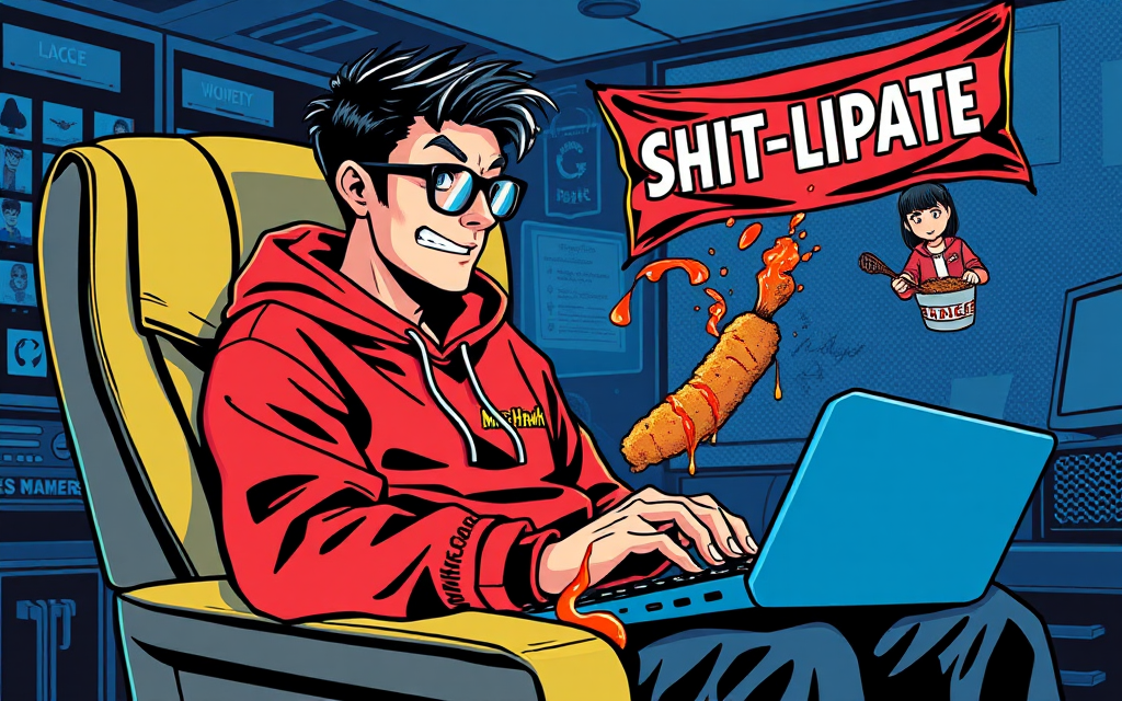 comic-panel illustration