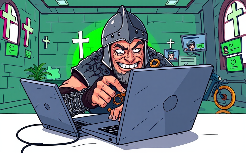 flat-cartoon illustration
