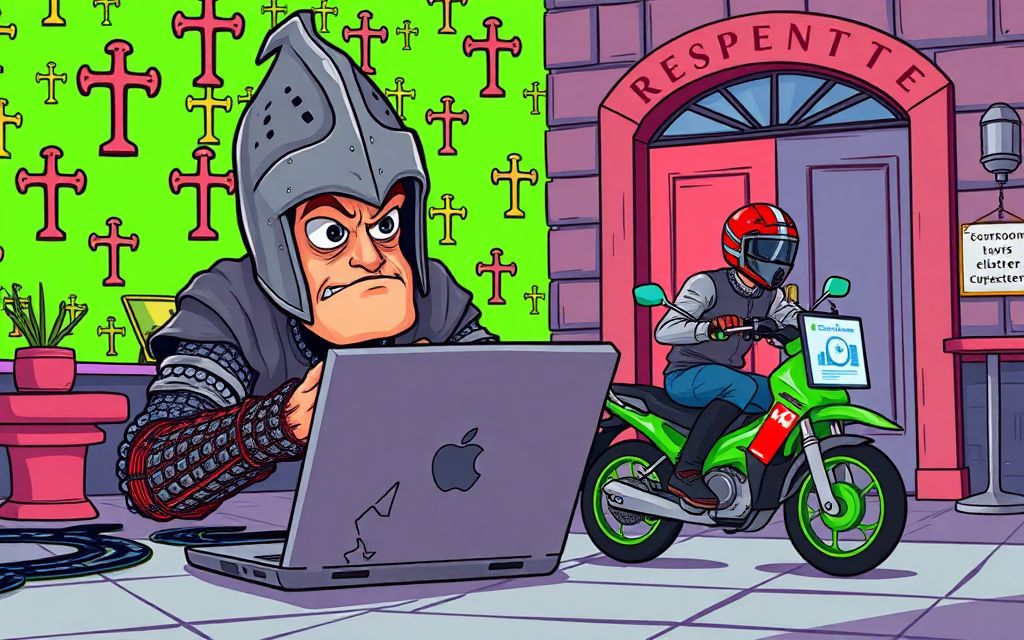 flat-cartoon illustration