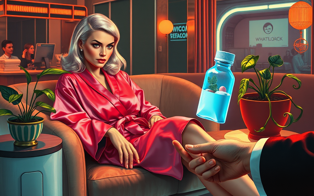 retro-pulp illustration