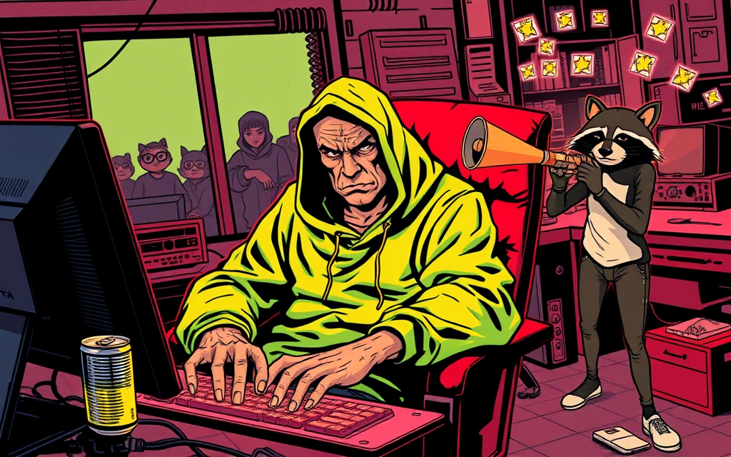 comic-panel illustration