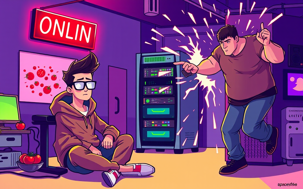 flat-cartoon illustration