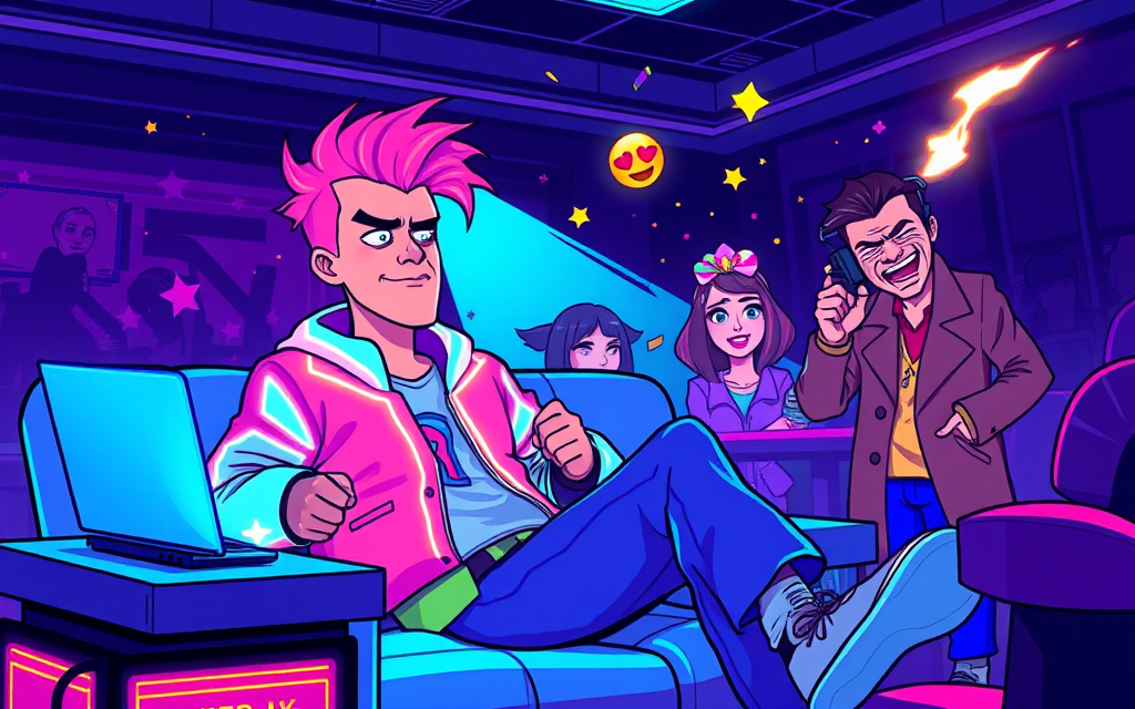 flat-cartoon illustration