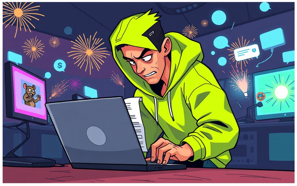 flat-cartoon illustration