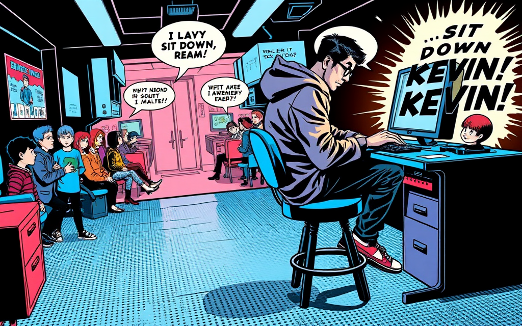 comic-panel illustration